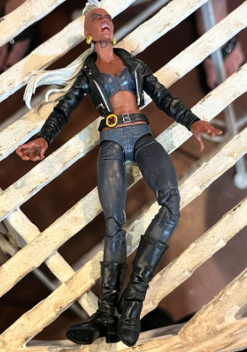 Marvel Legends Storm X-Men '97 Punk Mohawk 6" Hasbro Figure Loose 2023